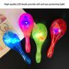 10PCS Plastic Blinking Light Up Maracas Safe Durable Noise Makers For Kids Adults Dance Performances