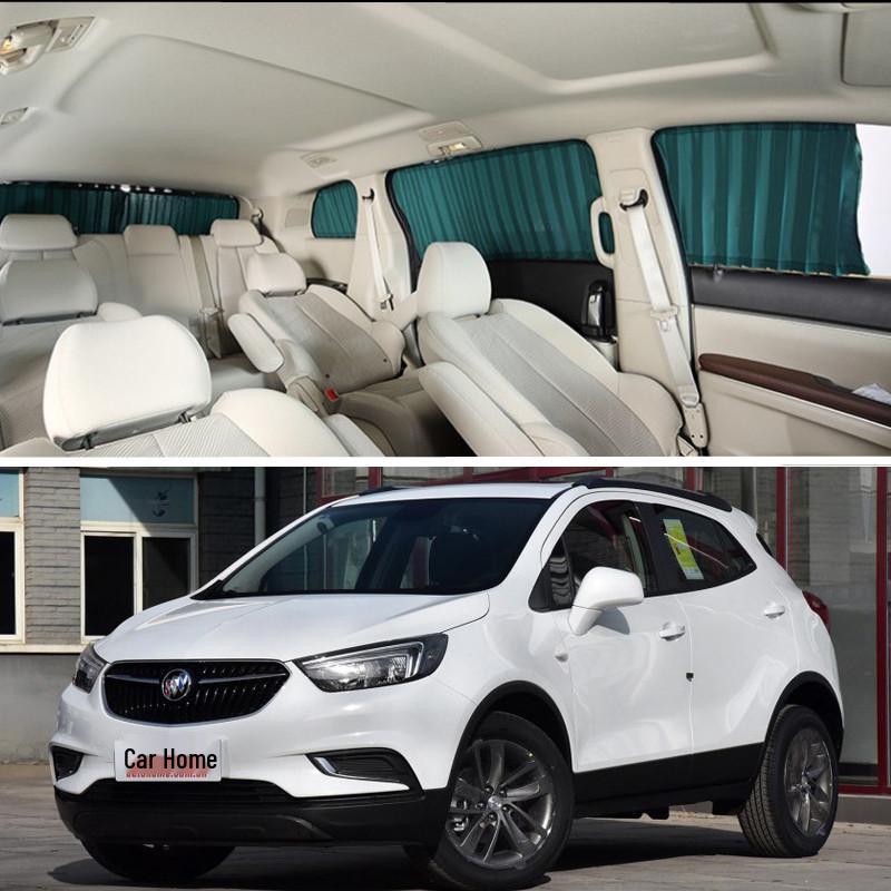 

Автомобильная шторка Buick Encore: Светонепроницаемый солнцезащитный козырек с теплоизоляцией для конфиденциальности 5 Windows Black (Plastic Track)
