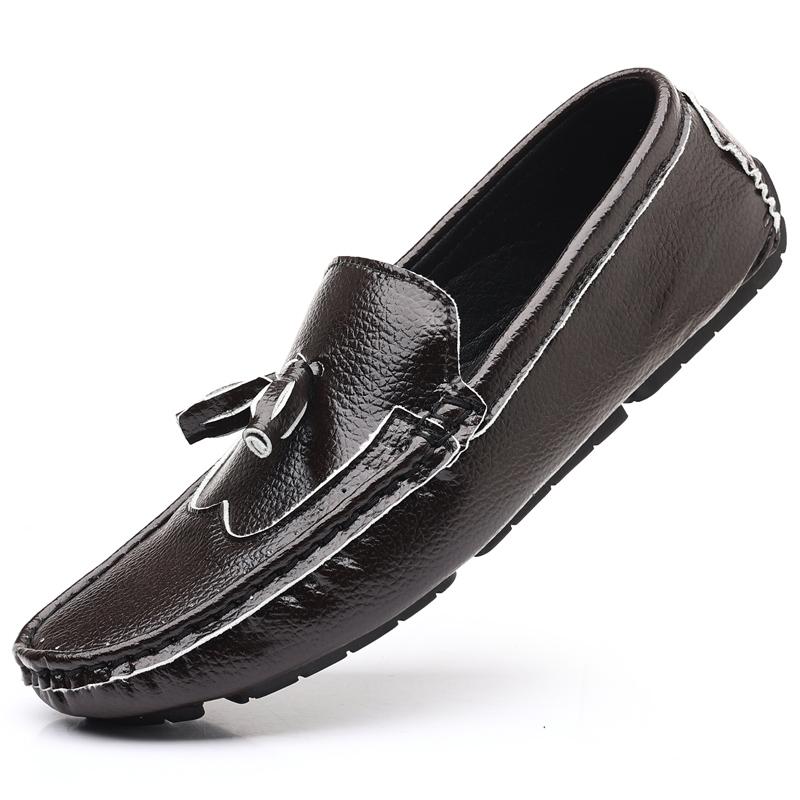 MAEDEF New  Fashion Men's Casual Leather Shoes High Quality Classic Outdoor Breathable Anti Slip Luxury Brand Men’s Loafers