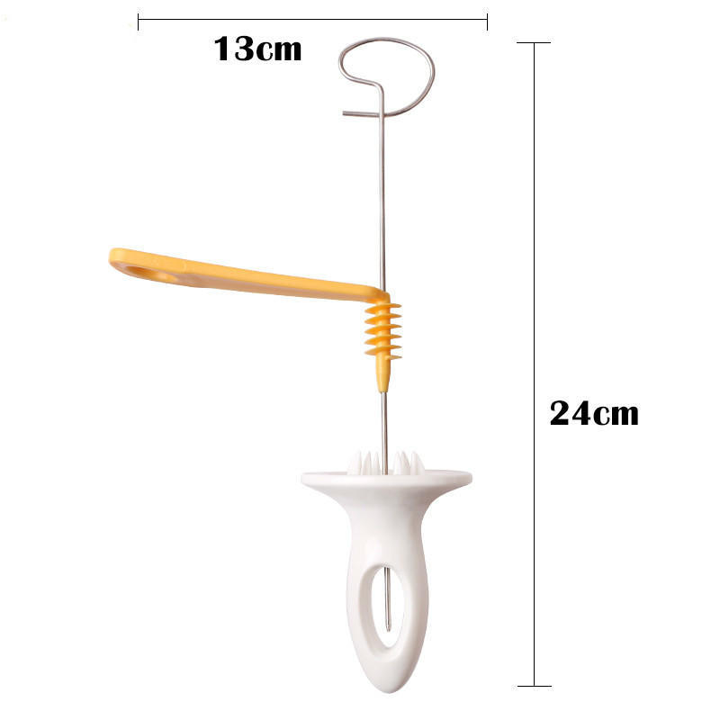 Rotire tăietor de cartofi din oțel inoxidabil + plastic răsucit tăietor de cartofi spiralat manual bricolaj creativ
