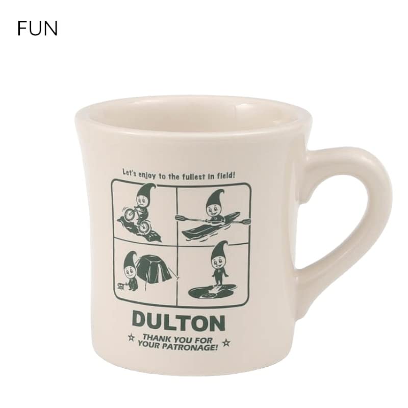 Dulton Mug LIGHT DULTON Mug Height 90mm Width 120mm Depth 85mm Capacity 280ml 122-378LT