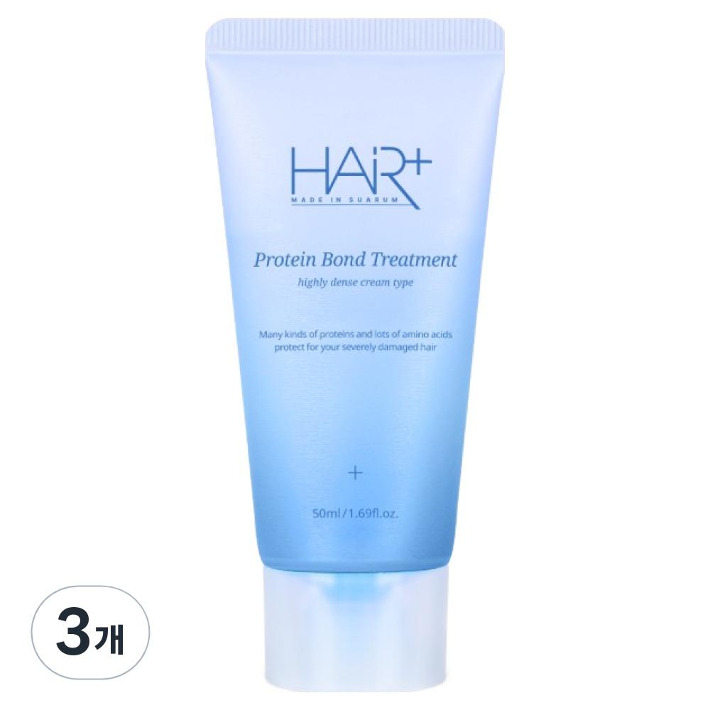 Hair Plus Protein Bond Trattamento Clinico ad Alto Contenuto Proteico per Capelli Gravemente Danneggiati 50ml 3 pz