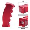Universal Car Shift Knob, Pistol Grip Aluminum Gear Stick, Weighted Manual Shifter Handle with 3 Adapters