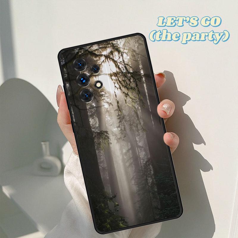 Beautiful Nature Forest Tree Case For Samsung Galaxy A42 A31 A40 A51 A71 A32 A80 A91 A52 A72 A73 A20e A50 A70 A11 A12 Cover