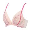 AMOSTYLE Charming Slim Line Deep V Bra Handsome Rose M015 Size F65 Glamor(R) (White)
