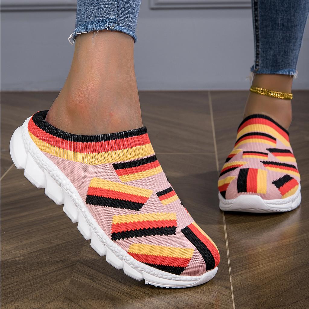 MCTIN Halbschuhe Damen Sommer Outdoor Wear Atmungsaktive Mesh-Lochschuhe Weiche Sohle Sandalen