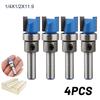 1-3/4\" Long Router Bits 1/4*1/2*11.9 Alloy Cutter Flush