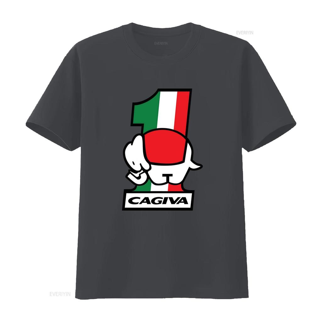 Cagiva Elephant Number 1 Style Motorcycle T Shirt Available in All Sizes vintage Washed Soft Stretched homme streetwear