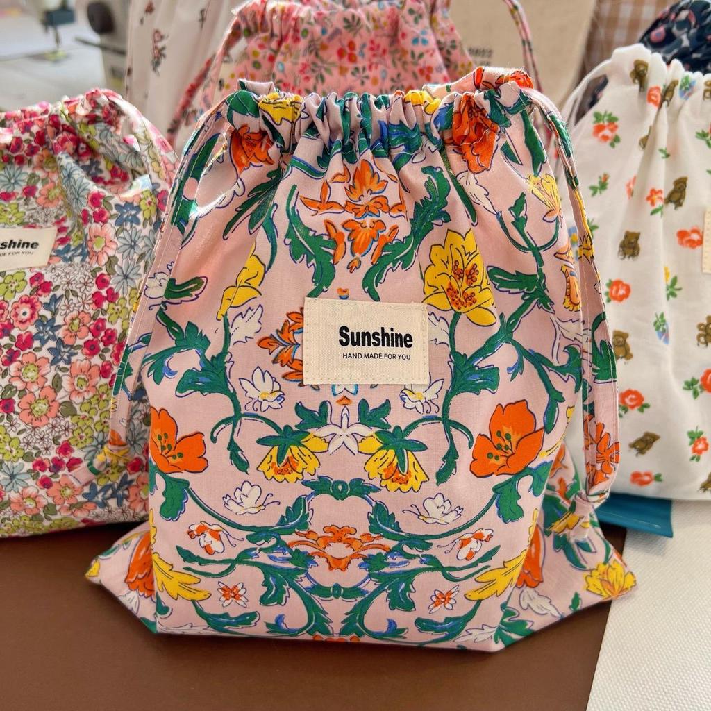 Borsa per scarpe da viaggio da donna alla moda Borsa per cosmetici portatile con coulisse Borsa per vestiti di qualità Custodia per trucco