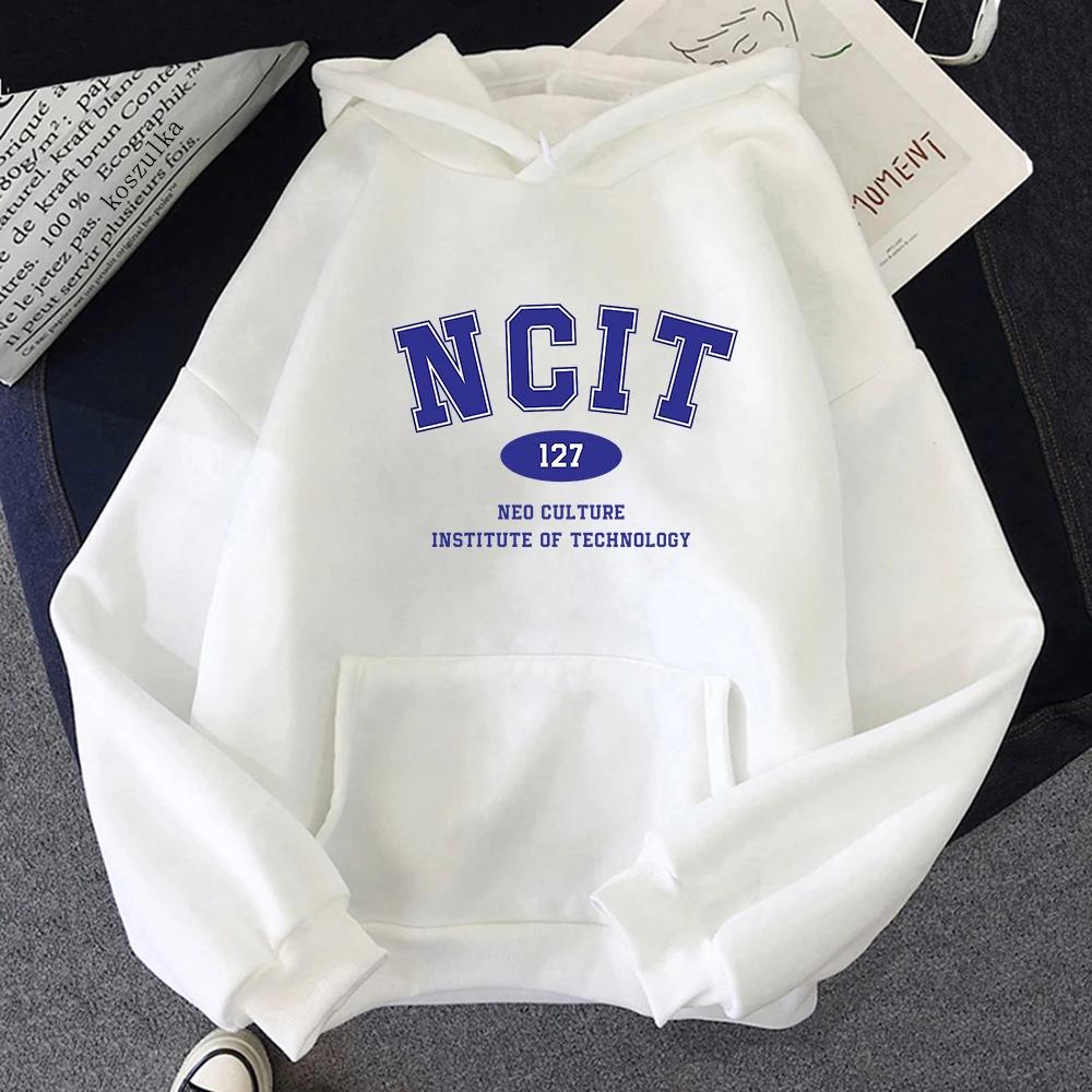 NCT 127 Hoodie Klassisch Winter Warm Damen/Herren Hoodies Frühling/Herbst Unisex Sweatshirt Vintage Sudaderas