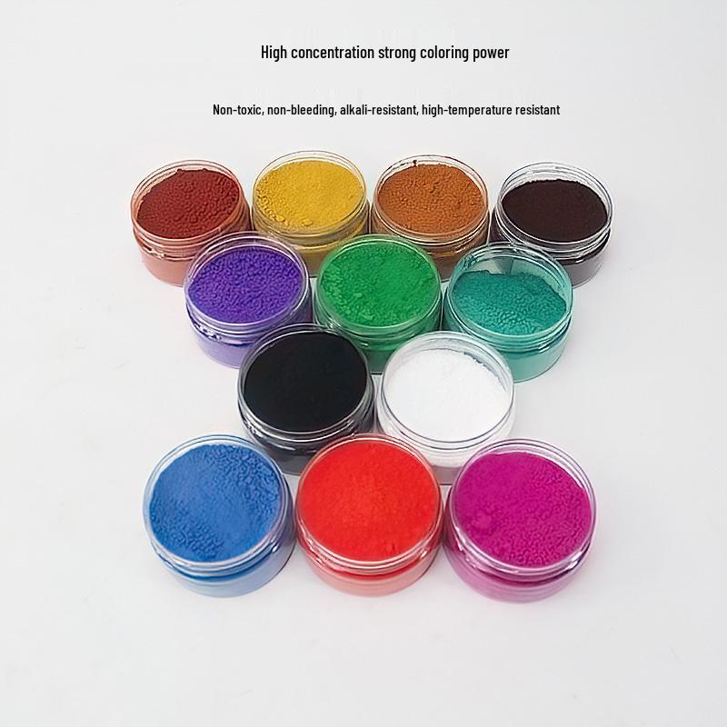 Iron Oxide Pigment Powder - DIY Aroma Plaster, Cement & Soap Dye, Painting Colorant