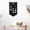 1PCS Storage Hanging Brooch Display Hanging Storage Display Clothes Hanging Wall Pennant Brooch Board Badge Badge Box Pin