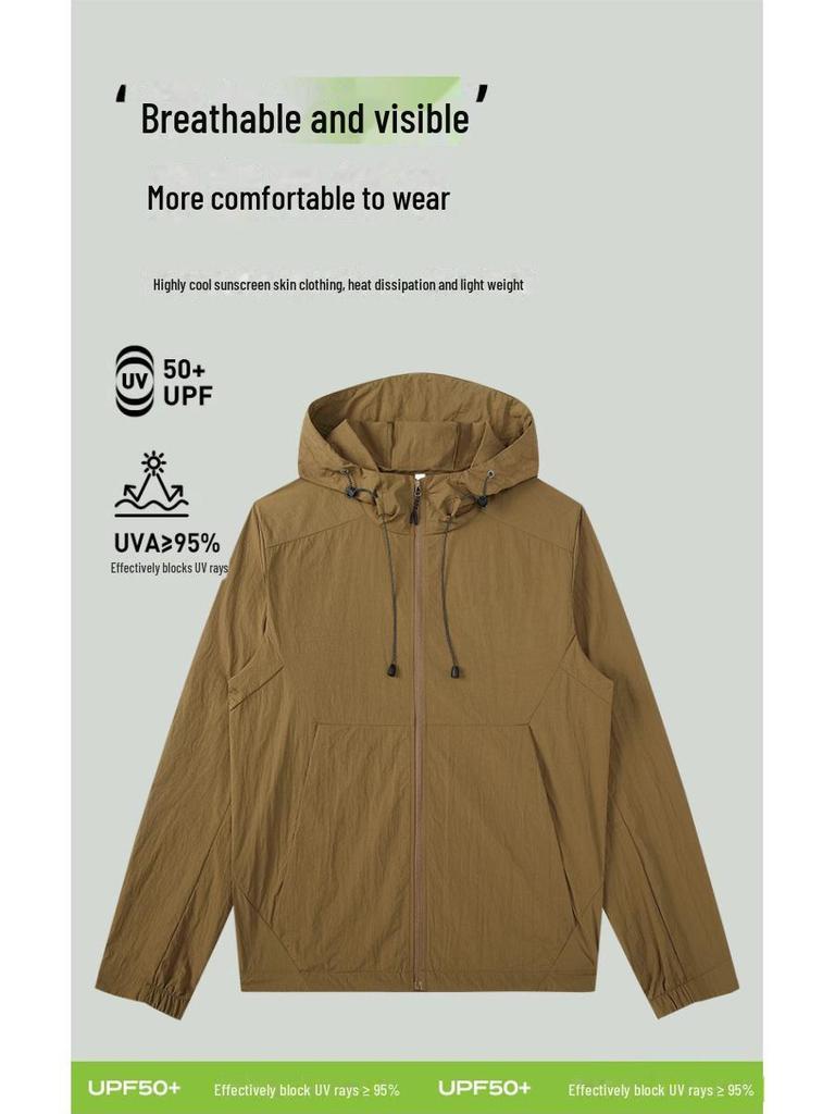 2024 Ultradünne Wasserdichte UV-Schutzkleidung für Damen und Herren - Atmungsaktiver Berg gewebter Sonnenschutz