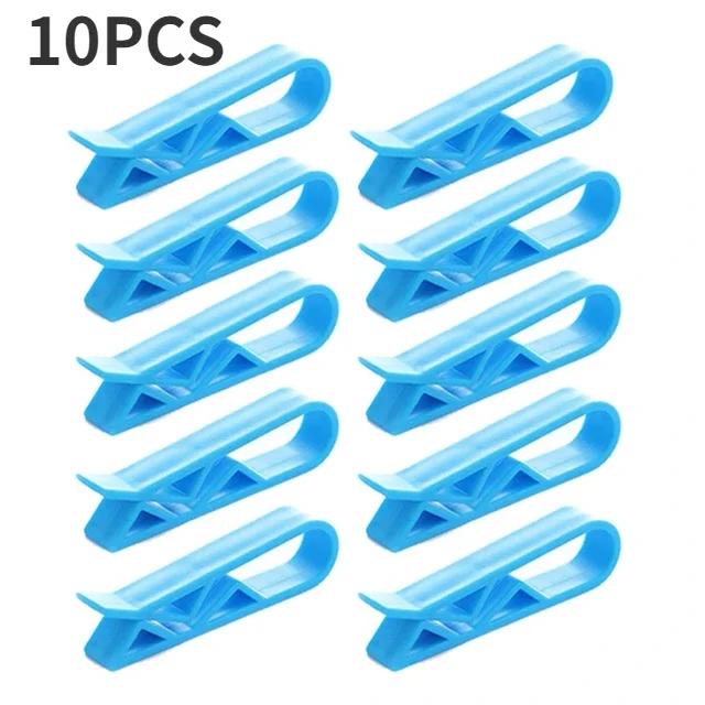 10pcs Garbage Can Fixed Clips Practical Rubbish Bag Anti-Slip Holder Clamp Waste Basket Fixation Clip Snack Bag Sealing Tools 1290₽
