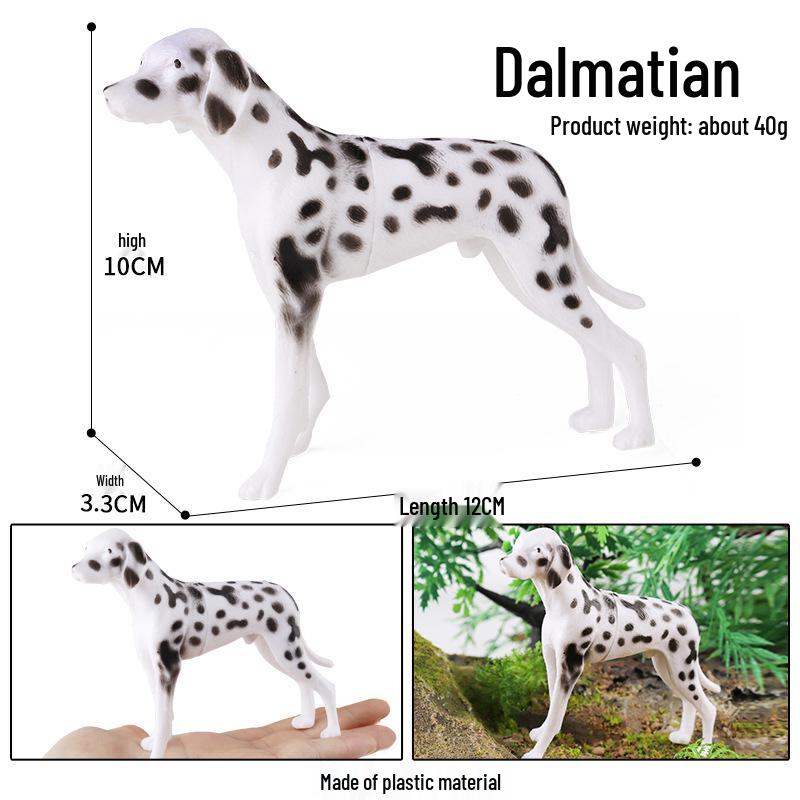 Children's Farm Animal Models: Cow, Pig, Rooster, Donkey, Duck, Cat, Sheep - Plastic Toy Set