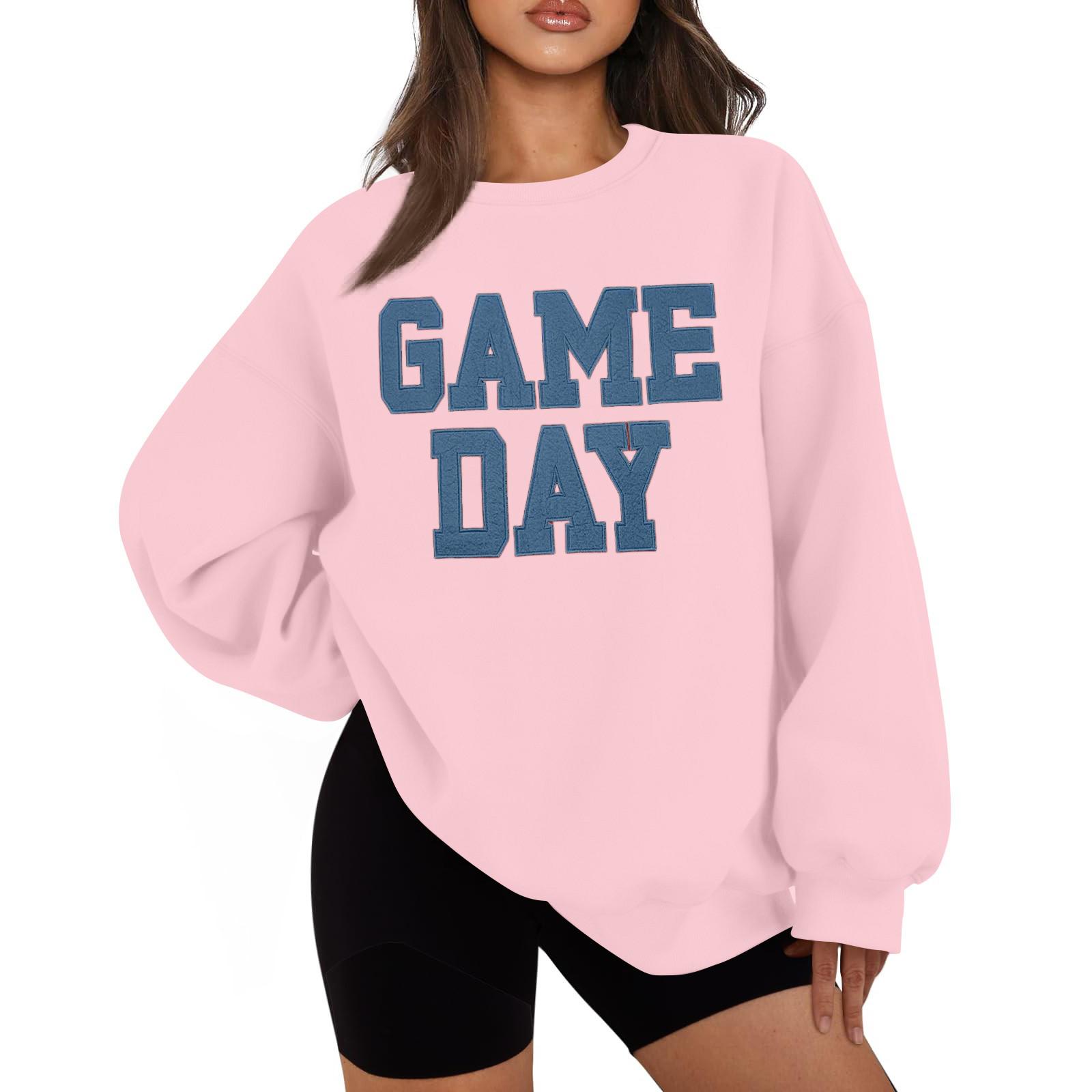 

Women s Sweatshirt Fall Vintage Graphic Long Sleeve Pullover Sweatshirt S