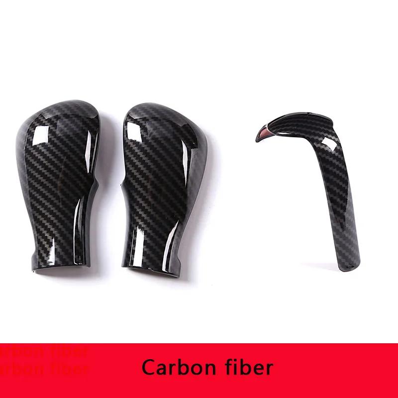 For Land Rover Range Rover Vogue L322 Sport L320 RR Sport 2005-2013 ABS Carbon Fiber Car Gear Head Cover Sticker Car Accessories