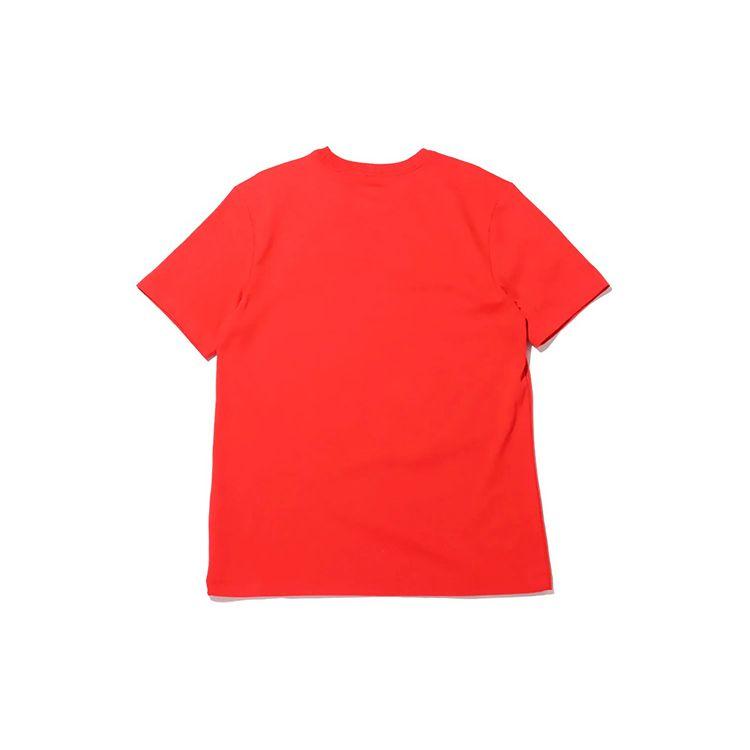 Jordan Flying Logo Print Basketball Sports Short Sleeve T-Shirt Men Tops Red CW0860-657