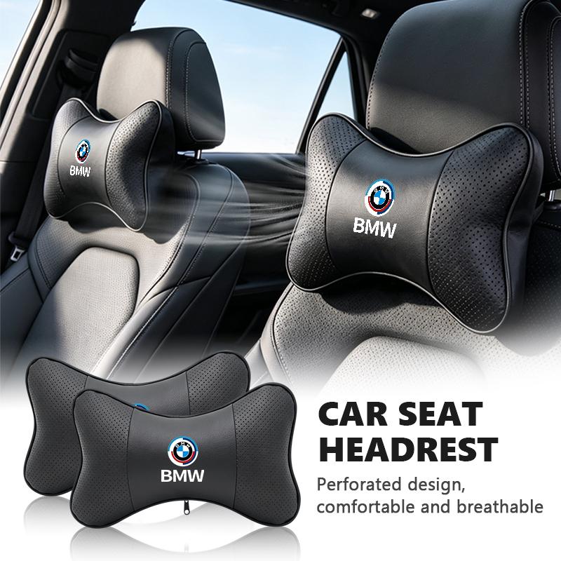Universelles Autositz-Kopfstützenkissen Nackenstützkissen Komfortables Polster für BMW Performance E91 X5 E70 F11 E30 F31 X3 F25 F32 x7