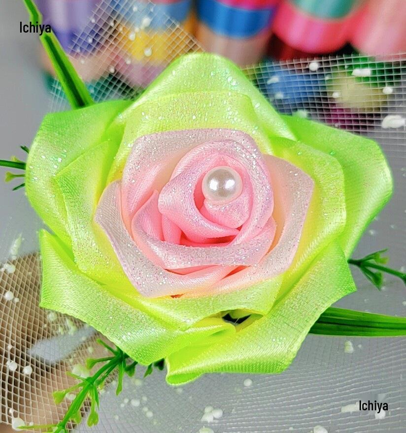 8mm High Brightness Holeless Round Faux Pearl Beads for Flower Bouquet Decoration