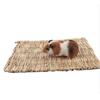 Simple Grass Mats for Rabbit Straw Hay Woven Pet Bed Cage Mats Sleeping Chewing Nesting and Toys