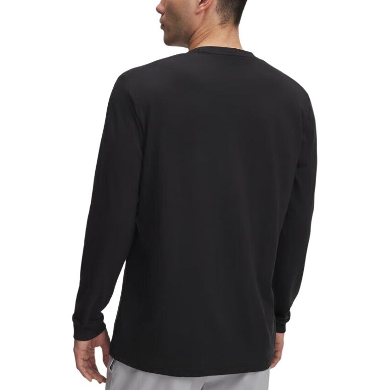 Under Armour Icon Crew Neck Loose Fit Long Sleeve T-Shirt Men Tops 6005114-001