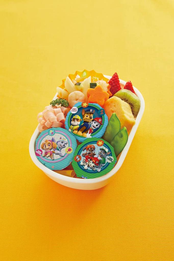 Skater Onigiri Paw Patrol 10 Vyrobené v Obaloch, Fólii, Listoch, Japonsko, LBL2-A