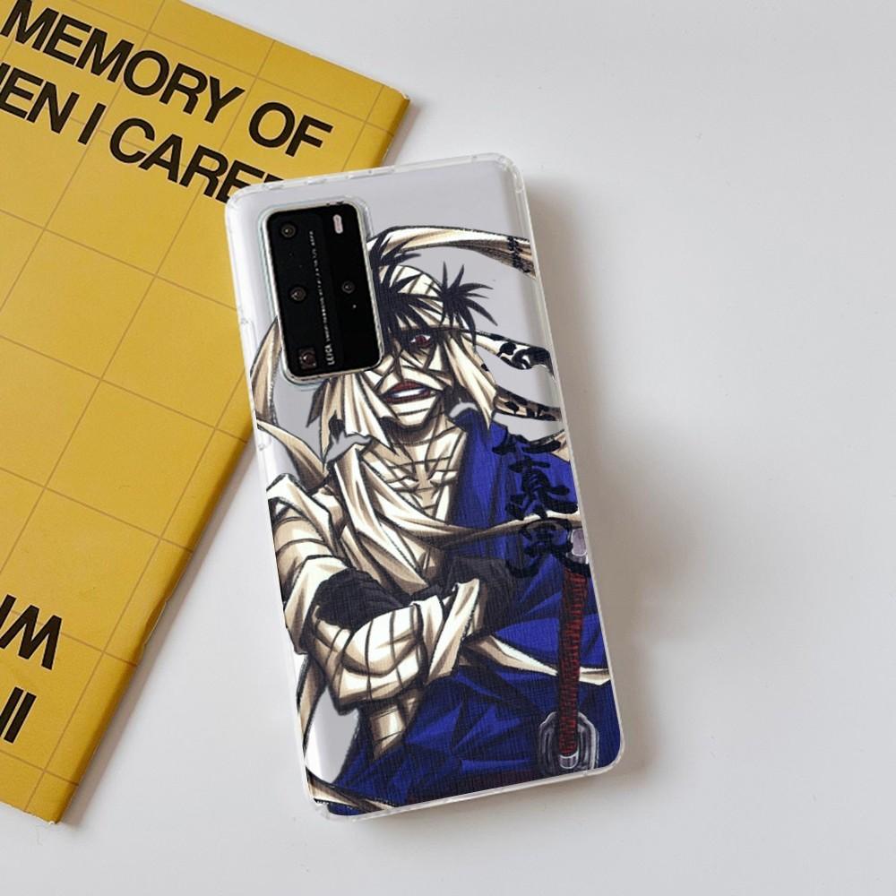 Rurouni Kenshin Anime Phone Case for Samsung S10 20 22 23 A10 40 for Xiaomi10 Note10 for Huawei P50 20 Honor60 70