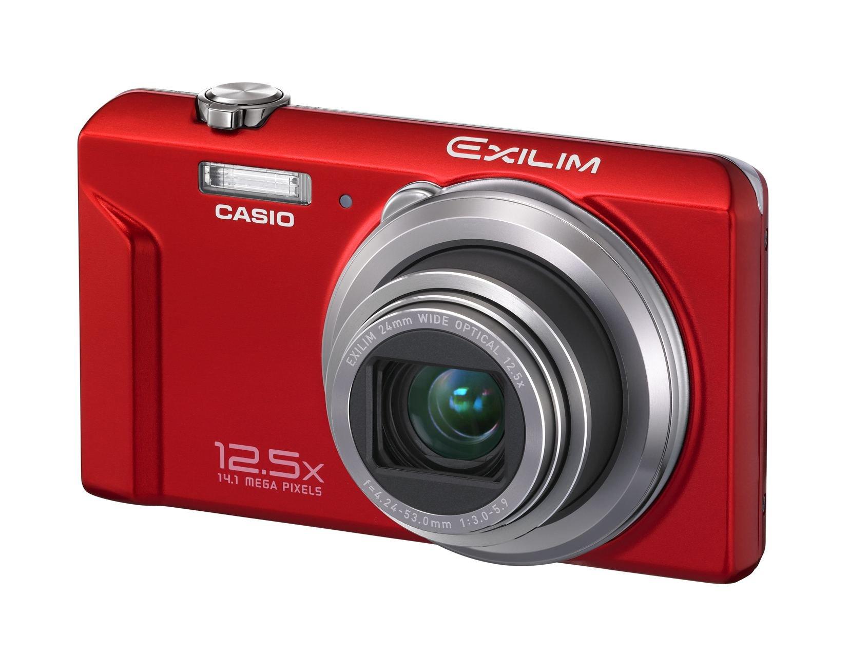 

CASIO Digital Camera EXILIM million pixels Red 14.1 12.5x EX-ZS100RD червоний