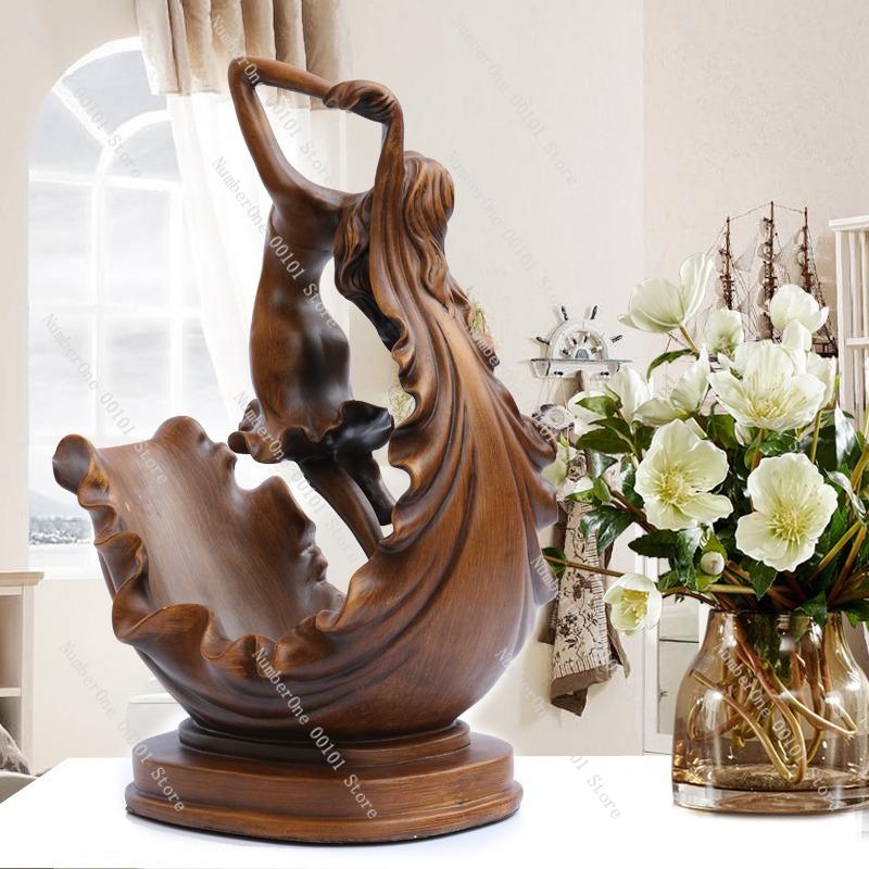 Nordic creative beauty wine rack home decoration,modern minimalistic wine holder display sculpture for living room wine cabinet