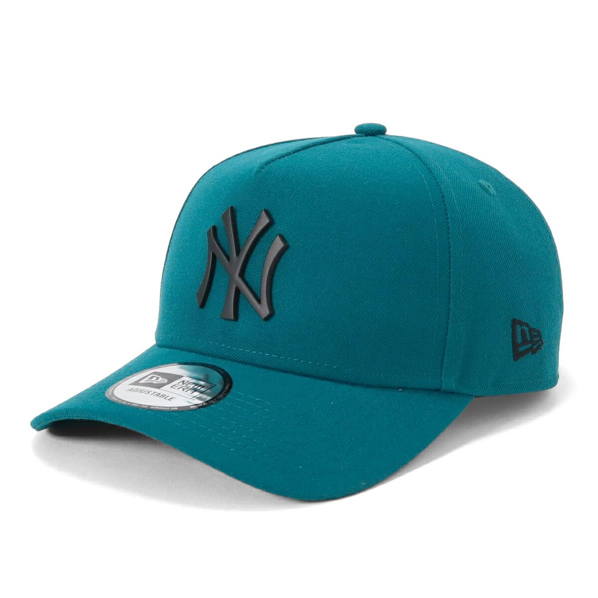 

New Era 9FORTY MLB ONSPOTZ Exclusive NY Cadet Blue Free 9Forty CS Matte Black Metal New York Yankees Cap, Shipping, A-Frame Badge,