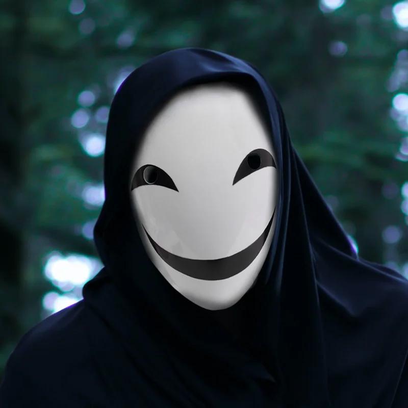 Cosplay Kagetane Hiruko Burakku Buretto Celoobličejový anime Black Bullet Smile Mask Obličejová maska Pokrývka hlavy Masky na Halloween Dárkové rekvizity