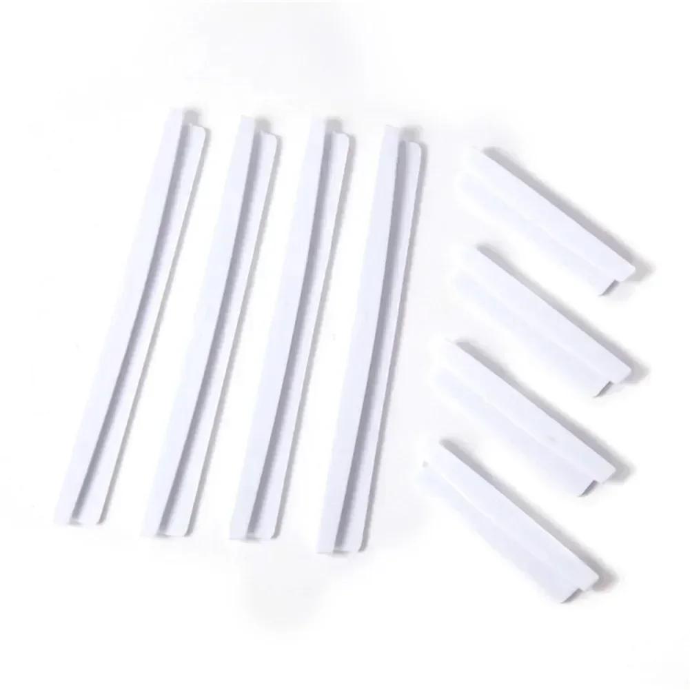 

8PCS Car Door Protection Strip Anti-scratch Impact Body Protector Buffer Decorative Edge Automotive Body Decorative Accessories білий