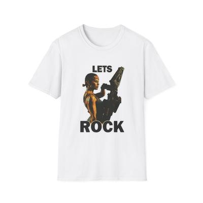 Vasquez Aliens Lets Rock T-Shirt, Sci-fi Movie Tee, Alien Fan Apparel