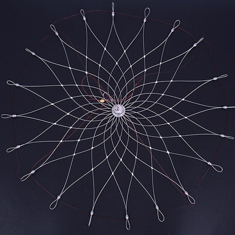 Automatic Steel Wire Crab Net: Crab Cage and Ring for Efficient Capture of Hairy Crabs