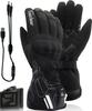 Kaedear Electric Heated Gloves, Motorcycle Gloves, Winter Heater, Cold Protection,