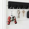 Pendant Football Keychain 2D Flat Football Fan Keychain OrnamentsA Bag Hanging  Friendship
