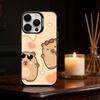 Cute Capybara Groundhog Phone Case Color Silver Shell For IPhone 17 16 15 14 13 12 11 Pro Max Plus