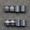 Multiplestyles Outdoor Titanium Alloy Beads Paracord Rope Knife Pendant  EDC Multi Tools