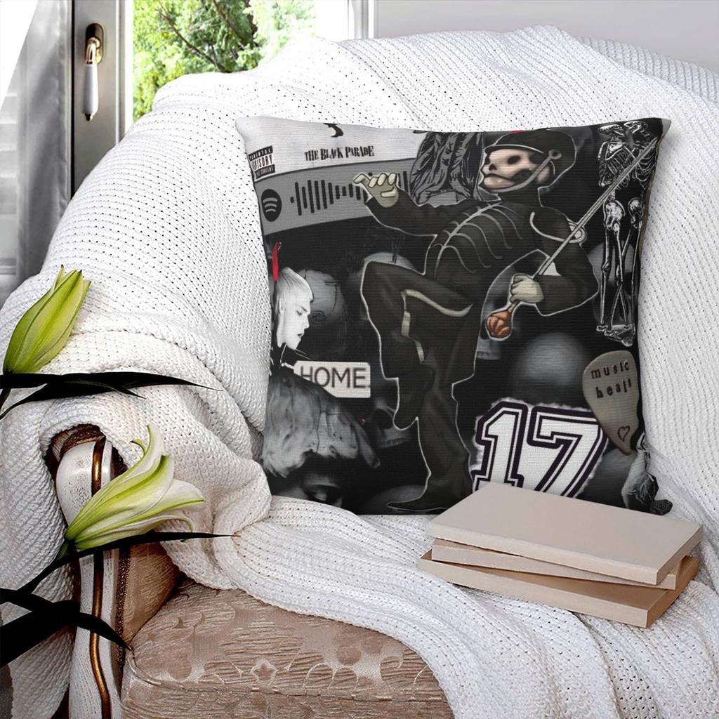 My Chemical Romance MCR Music Band Pillow Cover Novelty Pillow Case Soft Cushion Cover Pillowcases For Wedding Party Home Decor