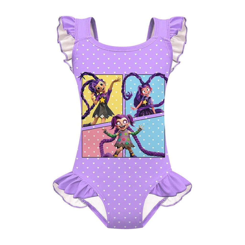 20899 Kids Girls Lily Lovebraids One-piece Swimsuit Swimwear 100cm