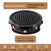 Cast Iron BBQ Grill with Aluminum Perforated Pan