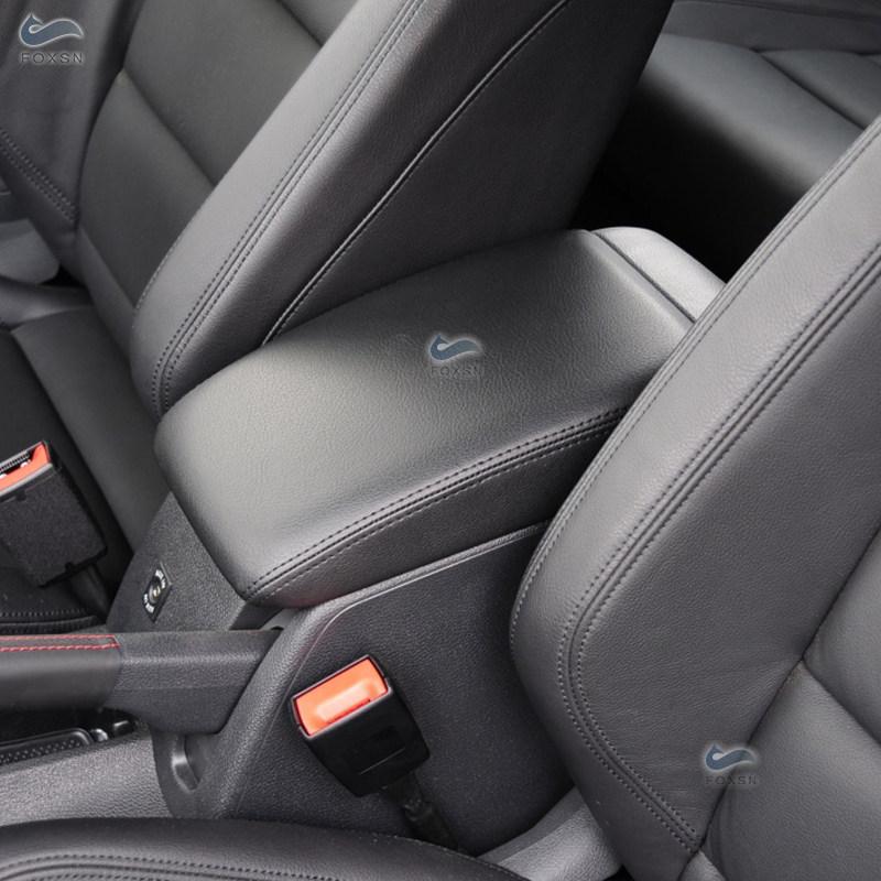 

Искусственная кожа с губкой Автомобильные аксессуары Интерьер Центр управления Подлокотник Крышка Крышка Для VW Golf 6 MK6 2010 2011 2012