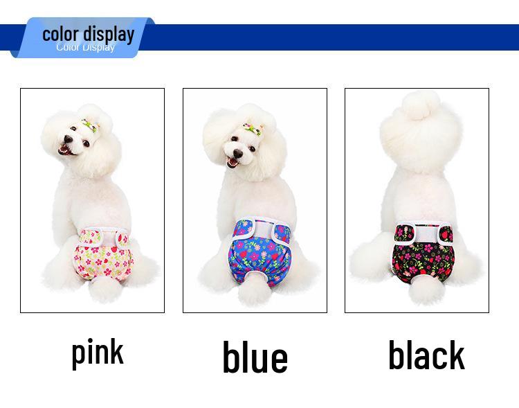 Striped Dog Sanitary Pants & Belly Band for Pets