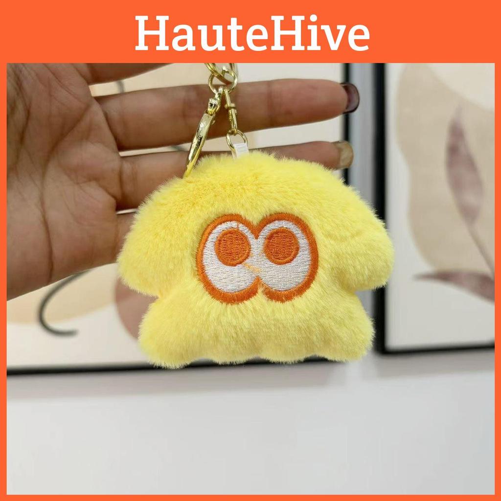 Cute Plush Squid Monster Keychain Adorable Stuffed Animal Bag Charm 8cm