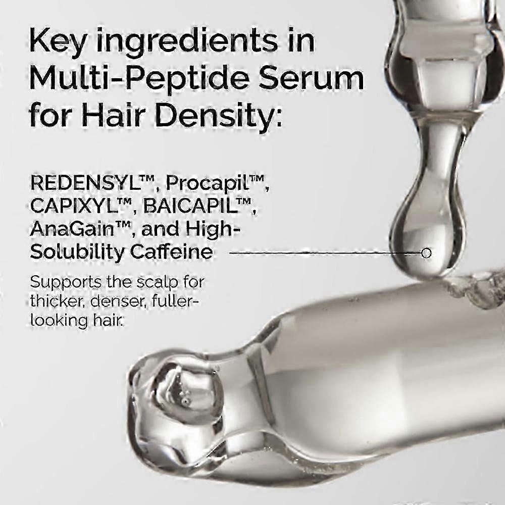 The Ordinary Sérum Multi-Peptides Densité Capillaire - Cheveux Plus Épais et Plus Volumineux Formule Peptidique