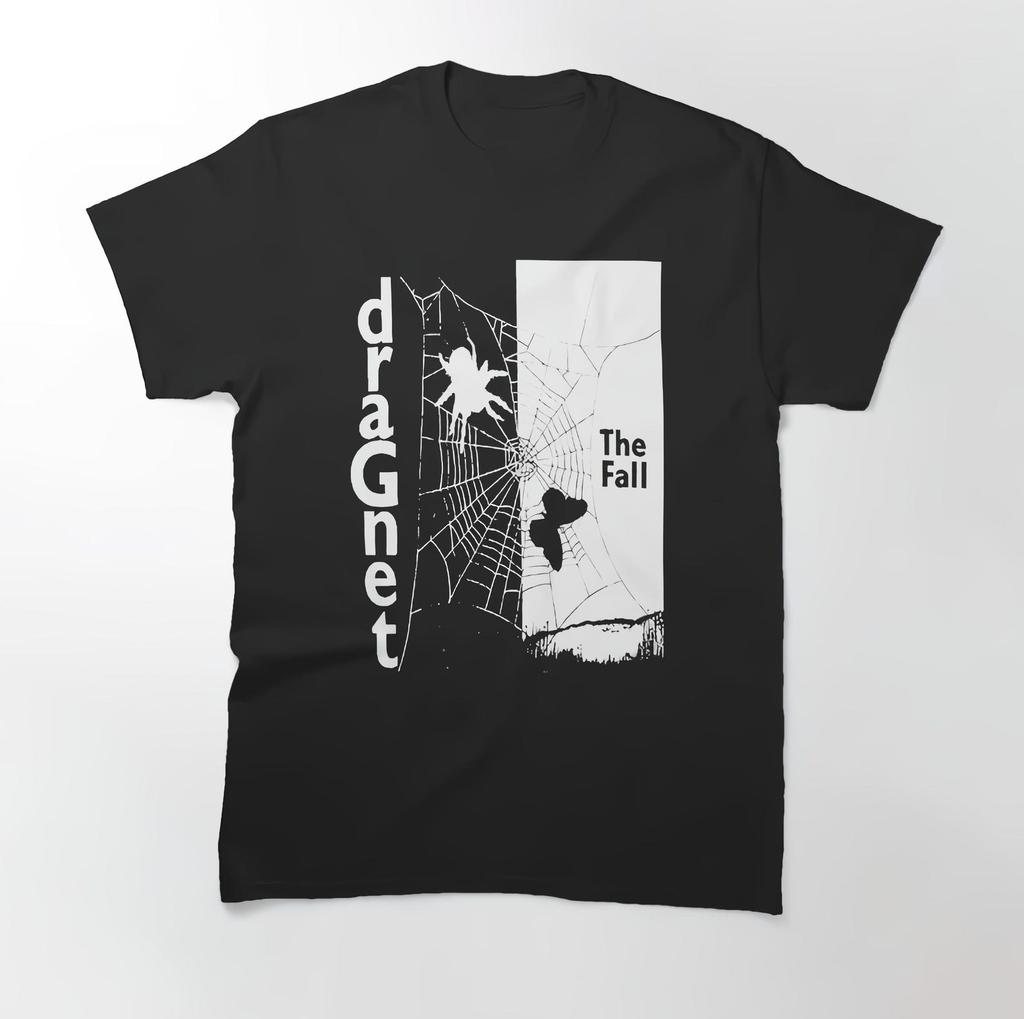 The Fall - Dragnet Retro Black T shirt Size S-4X Casual