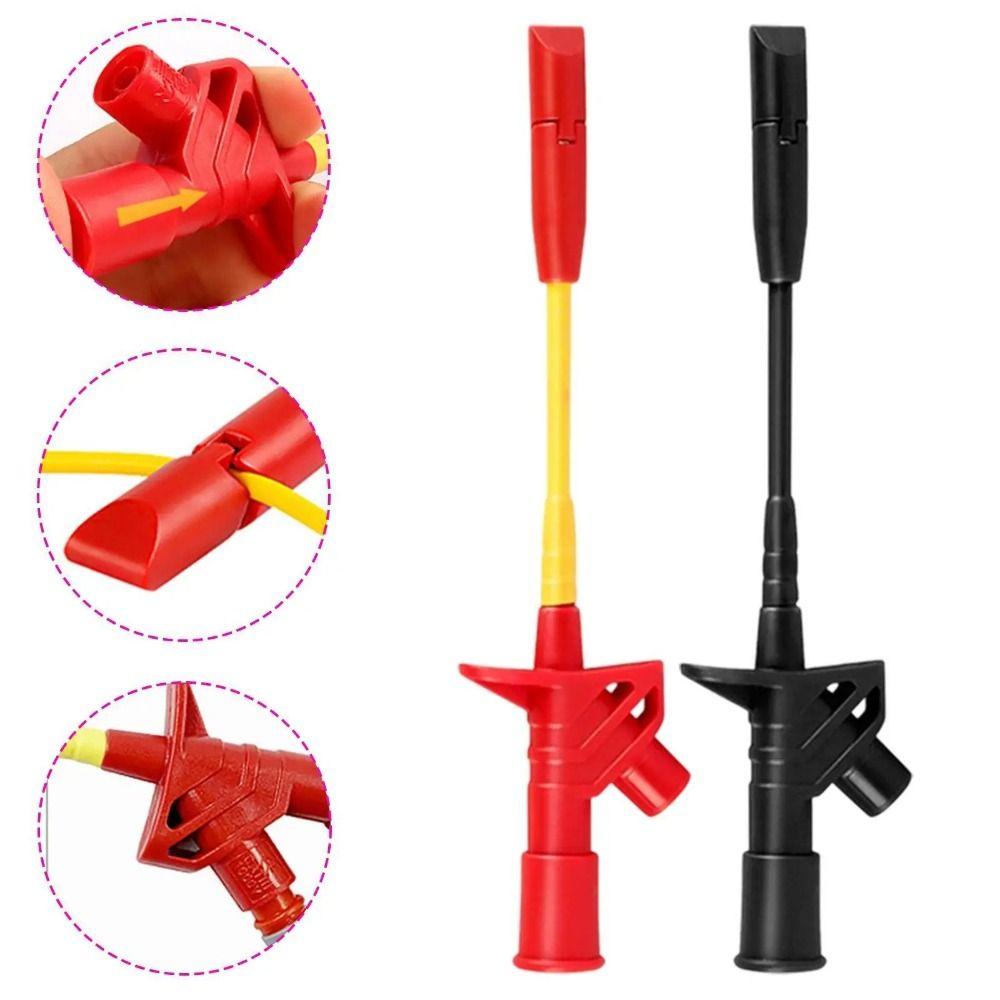 3pcs Non-Piercing Test Hook Clip Car Circuit Tester  Car Motorcycle Vehicle Testing