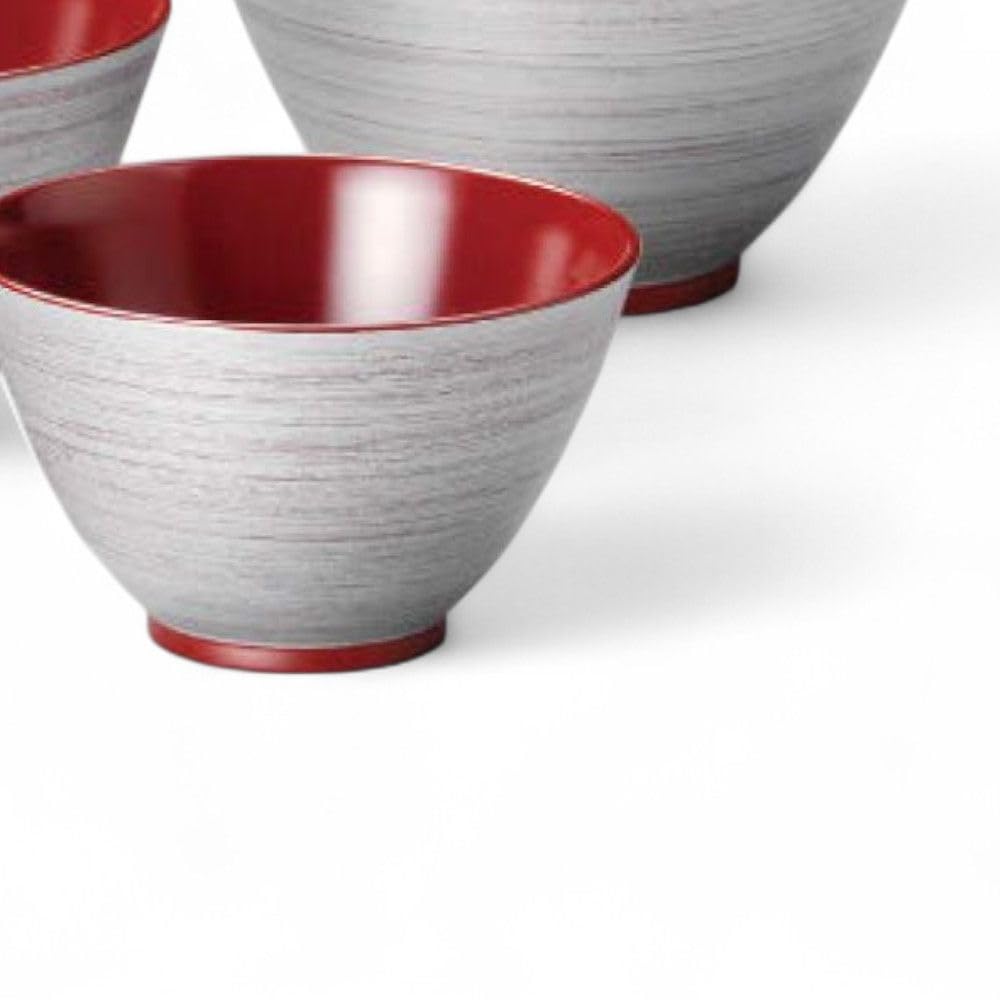 Bowl PET with Urethane Dishwasher and Microwave Made In Japan J-kitchens 3-Piece Set, (Resin)/ABS Coating, Safe, PID-530841,