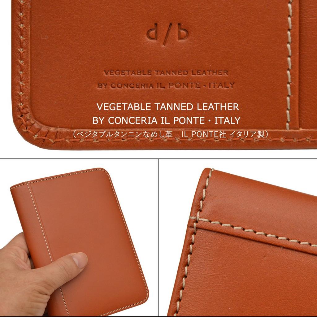 DUCT Genuine Leather Passport Italian Case, Leather, NL-191 (Natural)
